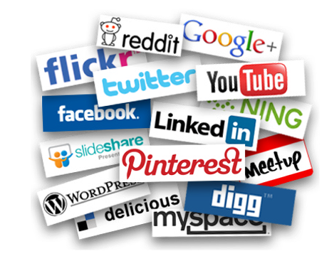 image of social media sites