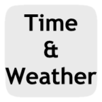 Time and weather