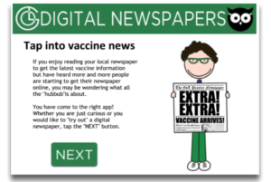 Link to the digital newspaper tutorial
