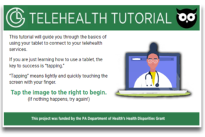 Link to the telehealth tutorial